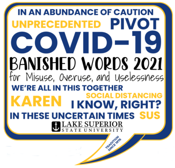 COVID19 Terminology Tops Lake Superior State University’s Annual