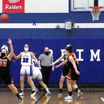 VIVIAN CARRICK LAUNCHES A THREE IN FRIDAY NIGHT ACTION IN BRIMLEY.