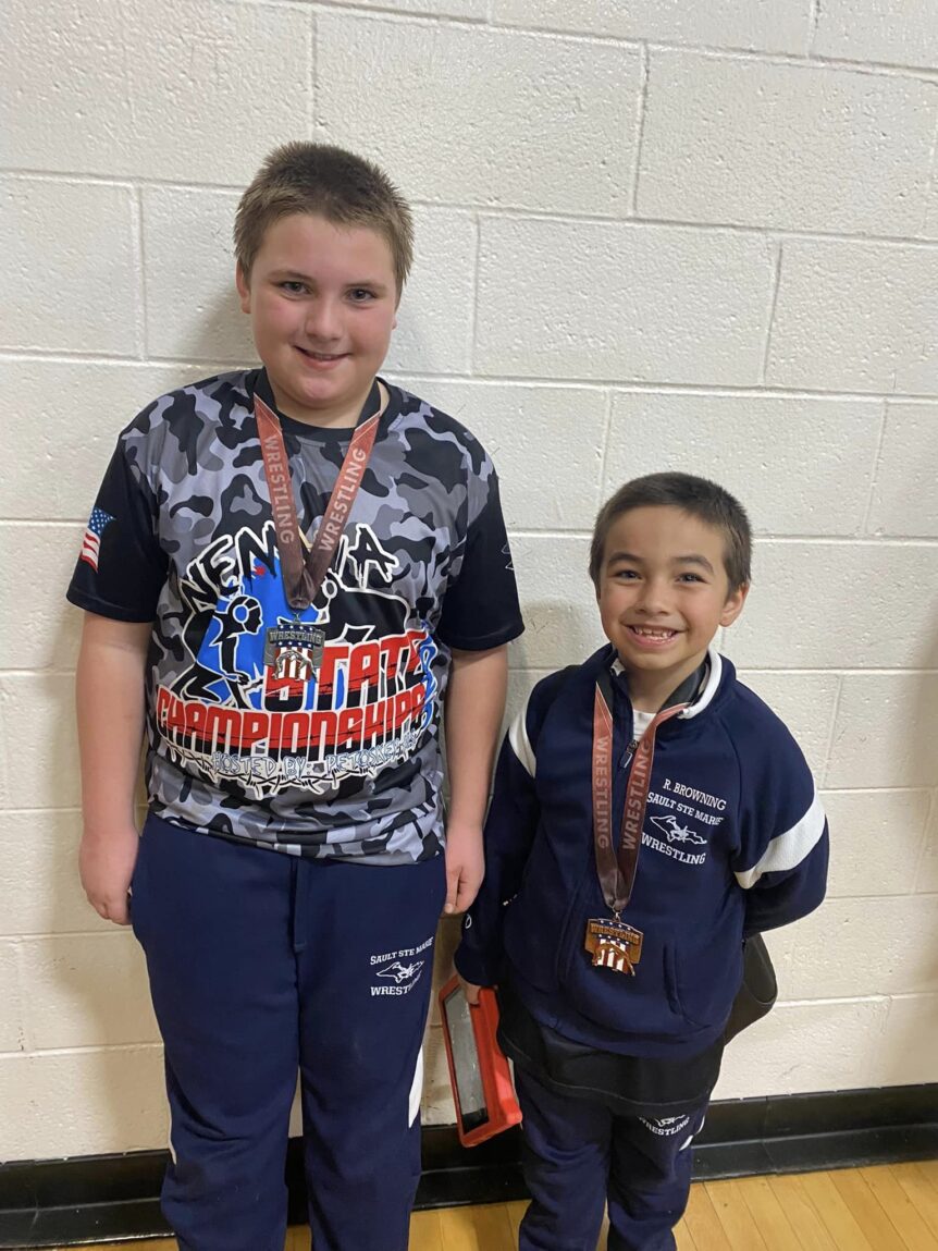 Sault City Youth Wrestling placed 2nd out of 30 teams at the MYWAY