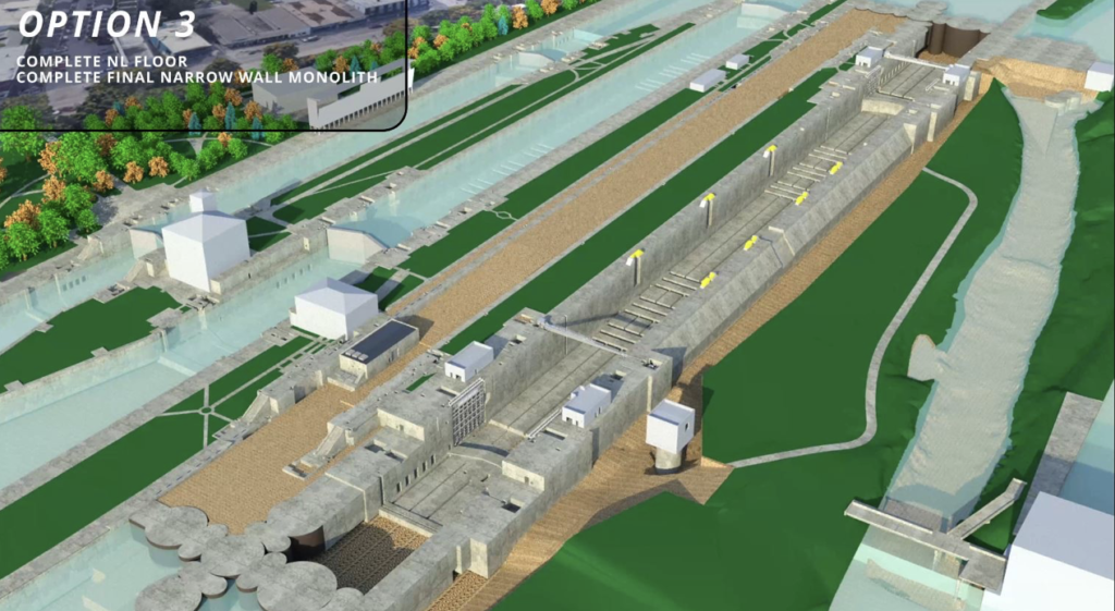 Chamber Lock Operational Option 3 awarded for New Lock at the Soo – EUP ...