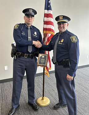 State Trooper Named Officer of the Year for Marquette County – EUP News