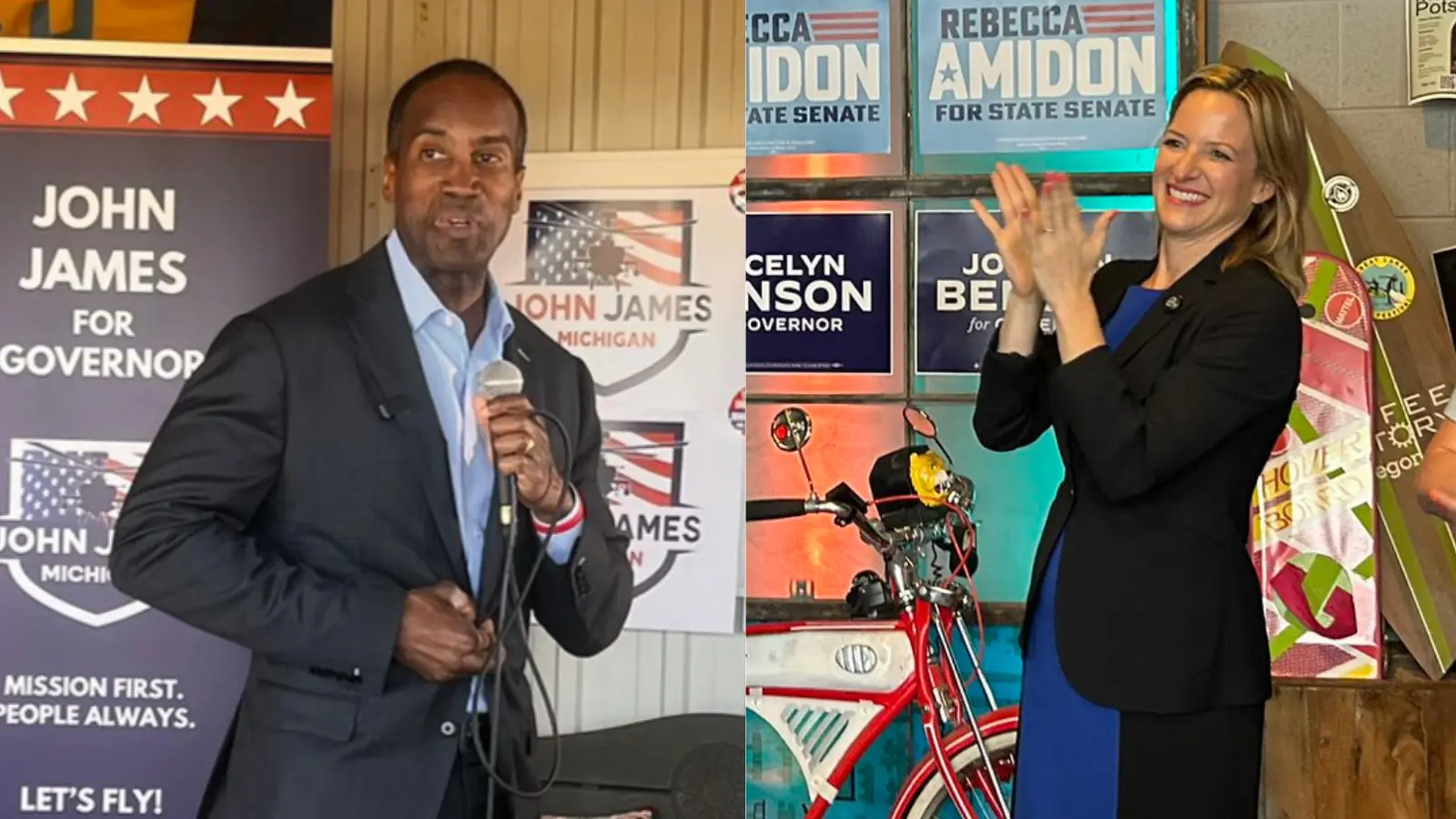 Benson vs. James matchup set for general election